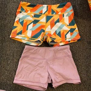 I AM BECOMING spandex shorts